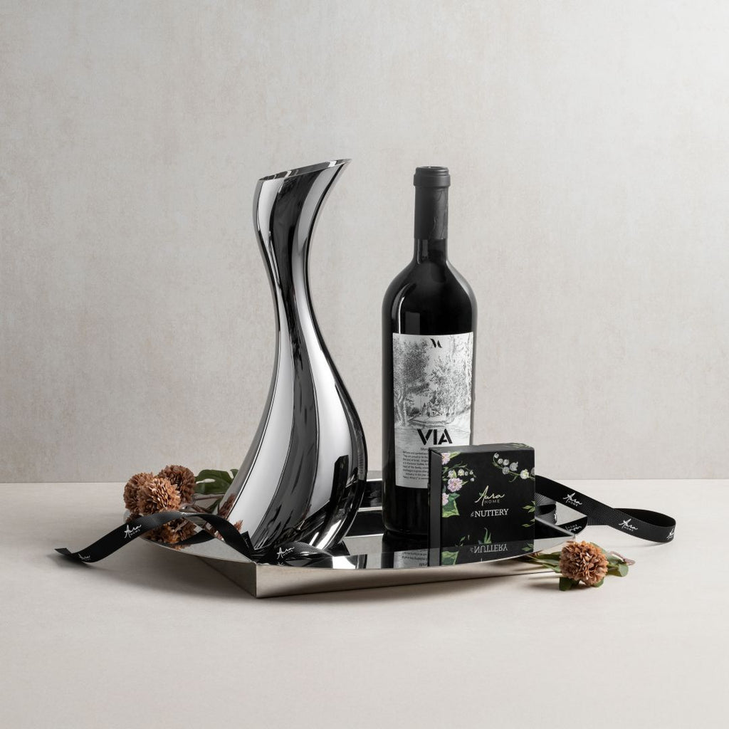 Georg Jensen Cobra Pitcher & Tray Package