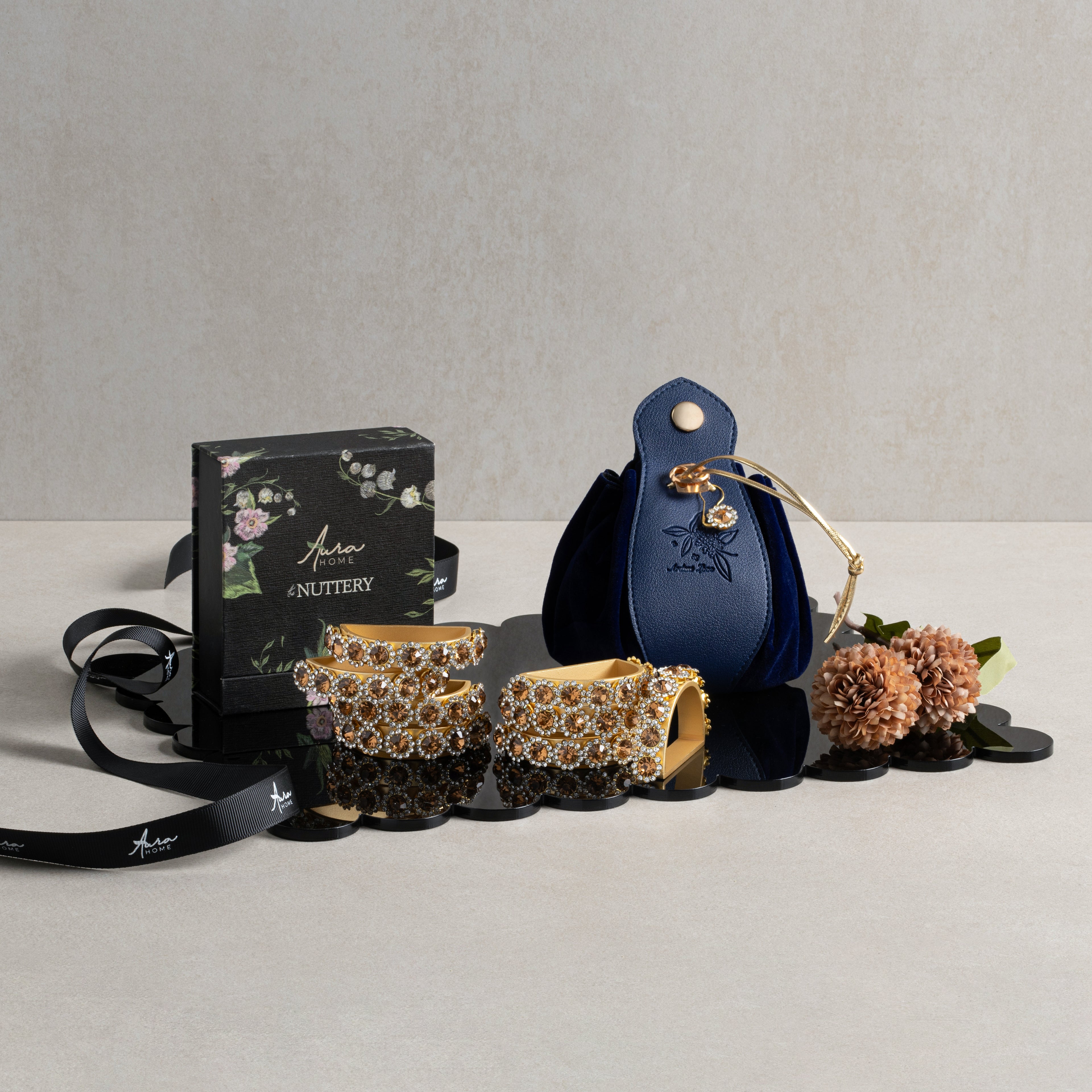 Adorn Your Table Jewel Napkin Rings Package