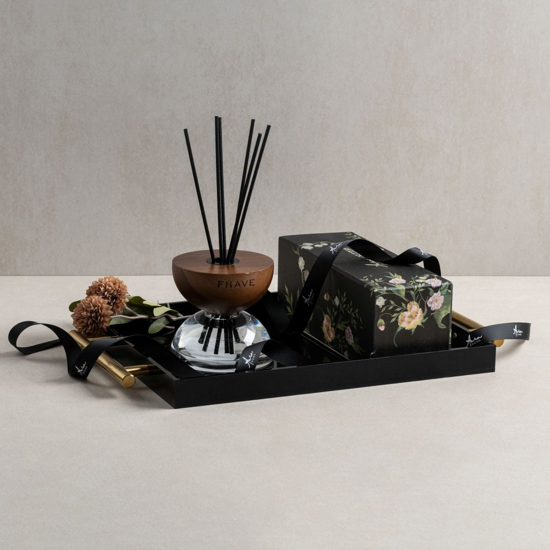 Wood Transparent Glass Diffuser Package