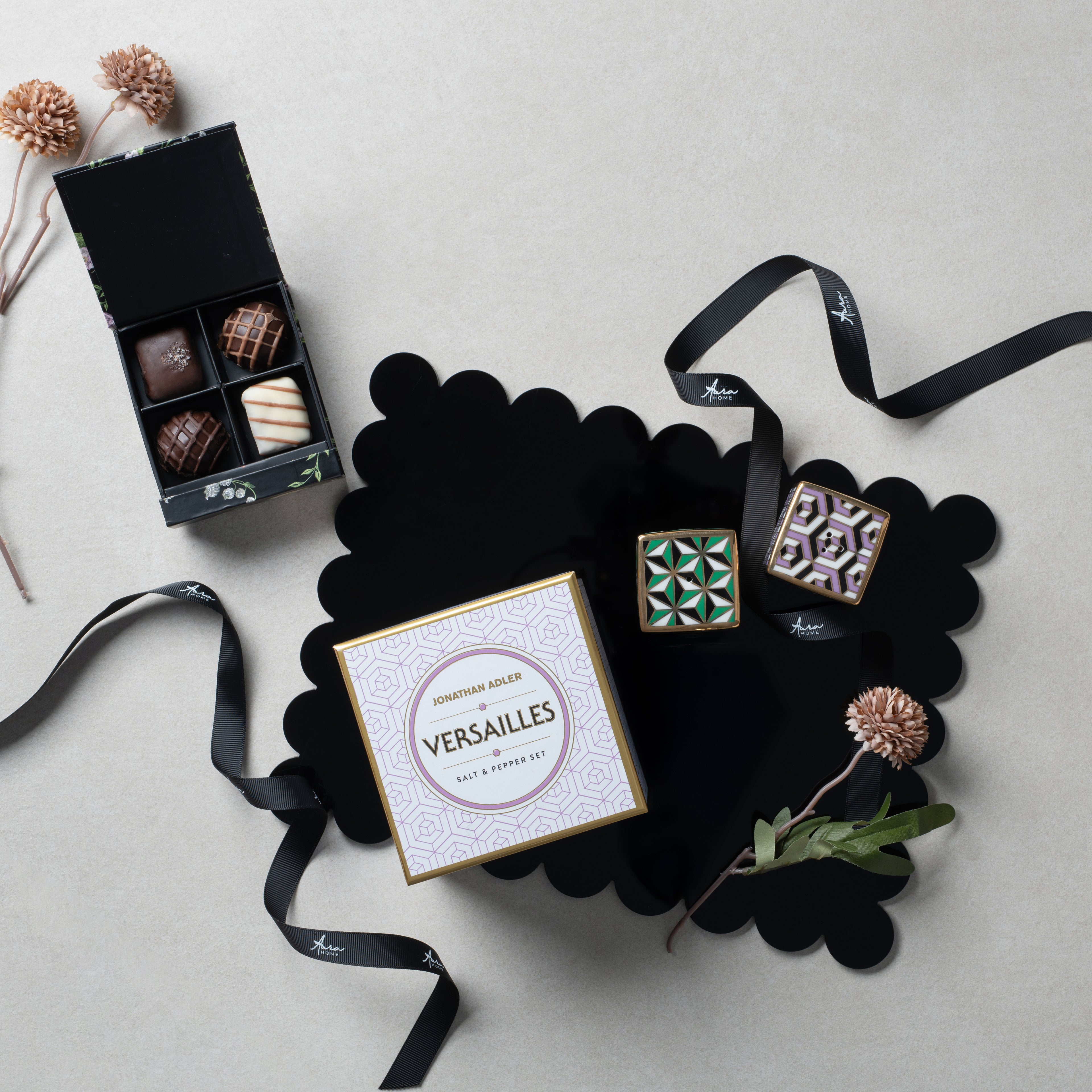 Jonathan Adler Versailles Salt Shakers Package