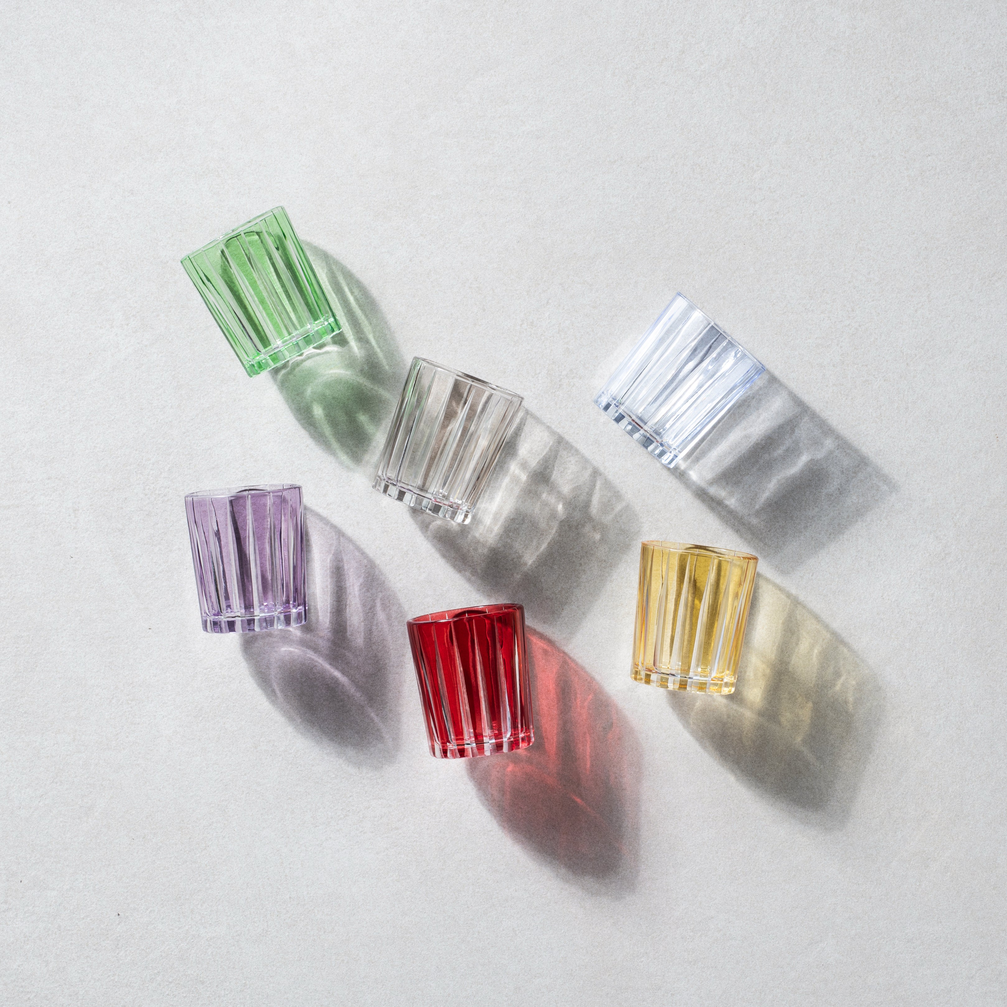 Colored Shot Glass Set